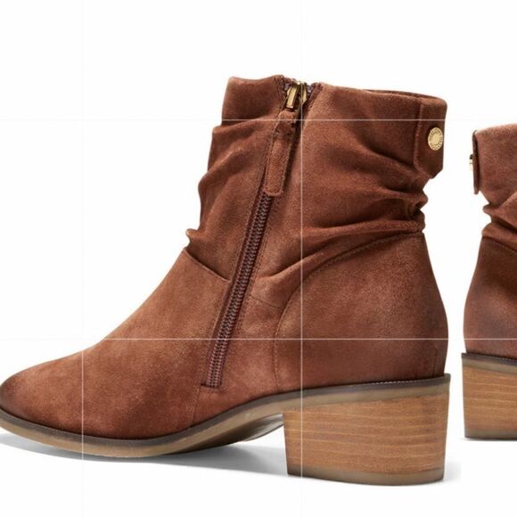 Cole Haan Women’s Maple Water Resistant  Suede Boot size 8 worn one time! - Picture 11 of 15